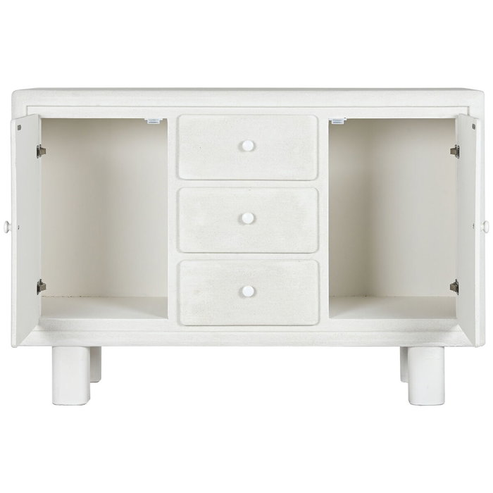 DKD Home Decor Buffet Rugoso Shiji Blanco DKD Home Decor Buffet Rugoso Shiji Blanco