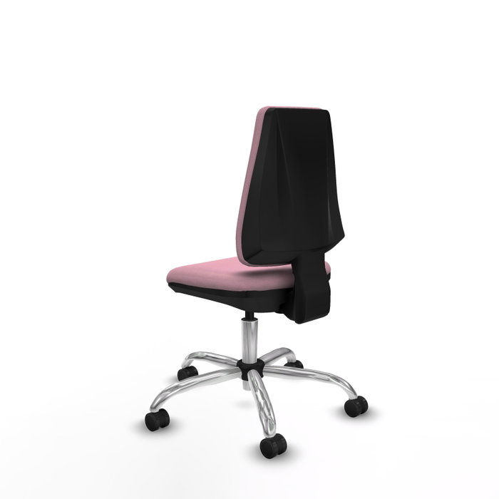 PIQUERAS Y CRESPO Silla de oficina Elche Rosa sin brazos PIQUERAS Y CRESPO Silla de oficina Elche Rosa sin brazos