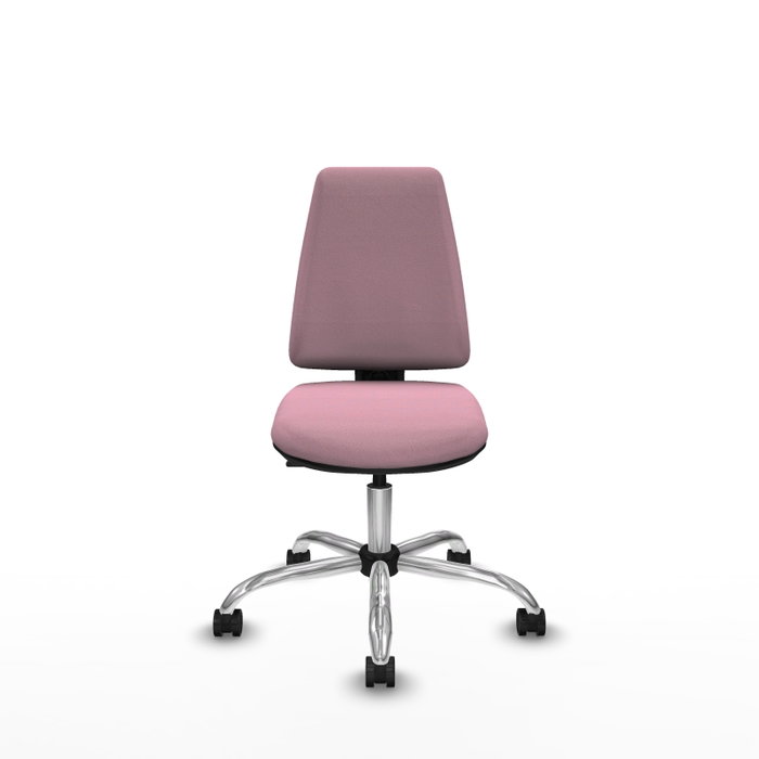 PIQUERAS Y CRESPO Silla de oficina Elche Rosa sin brazos PIQUERAS Y CRESPO Silla de oficina Elche Rosa sin brazos