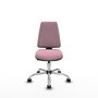 PIQUERAS Y CRESPO Silla de oficina Elche Rosa sin brazos