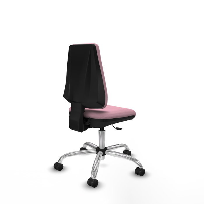 PIQUERAS Y CRESPO Silla de oficina Elche Rosa sin brazos PIQUERAS Y CRESPO Silla de oficina Elche Rosa sin brazos