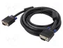 DeLOCK Cable VGA de 3m, Negro (Macho/Macho) de 3m