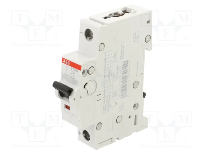 ABB S200M UC Interruptor magnetotérmico 4A 1 Polo ABB S200M UC Interruptor magnetotérmico 4A 1 Polo