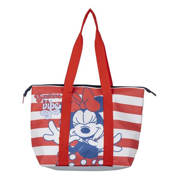 Cerdá Bolsa Playa Minnie 47 x 33 x 15 cm Color Rojo para Niños
