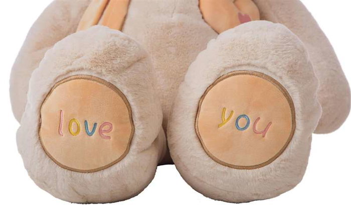 Creaciones Llopis Oso Valentin Peluche Beig 100 cm