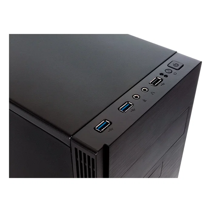 Unykach Grey Rain Evo Micro-ATX Negro con Fuente 500W Unykach Grey Rain Evo Micro-ATX Negro con Fuente 500W
