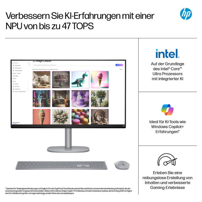 HP OmniStudio X 32" UHD IPS All-in-One UCore Ultra 7 258V 32GB/1TB SSD Win11 32-c1075ng