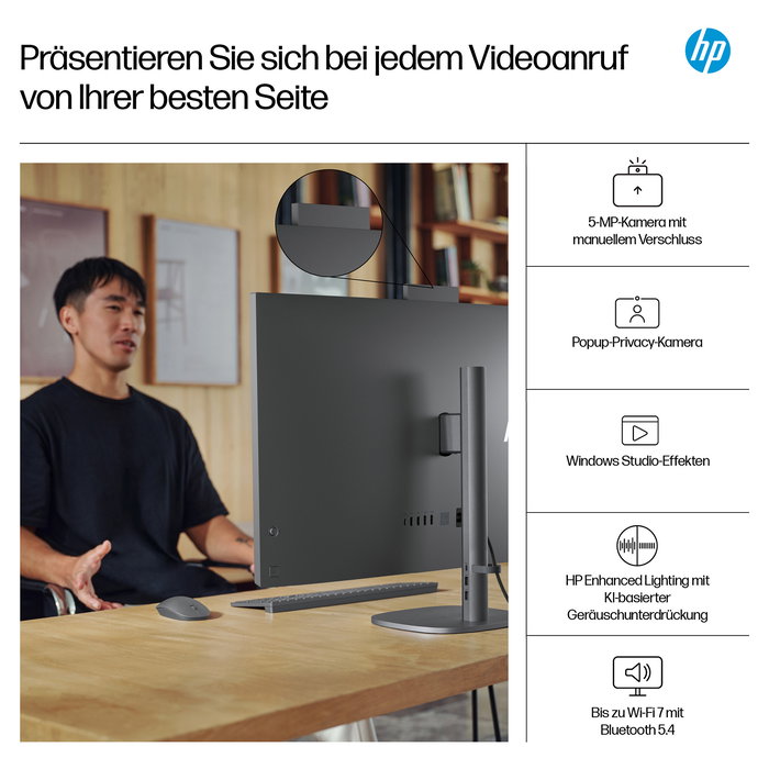 HP OmniStudio X 32" UHD IPS All-in-One UCore Ultra 7 258V 32GB/1TB SSD Win11 32-c1075ng
