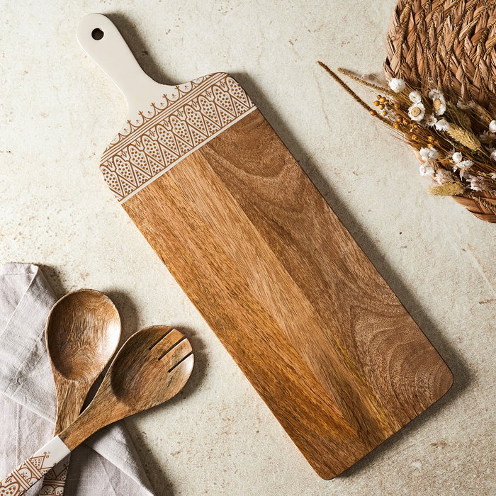 Home Deco Factory Tabla Servir Dune Mirage 58x19 cm Madera Mango Home Deco Factory Tabla Servir Dune Mirage 58x19 cm Madera Mango