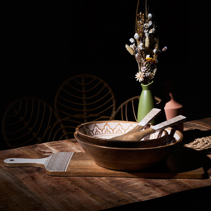 Home Deco Factory Tabla Servir Dune Mirage 58x19 cm Madera Mango Home Deco Factory Tabla Servir Dune Mirage 58x19 cm Madera Mango