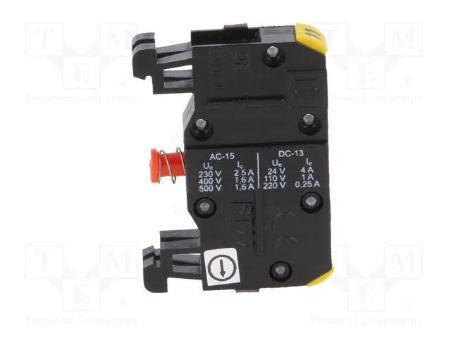 SPAMEL Bloques de Contactos ST22 NC para Placa Frontal 22mm