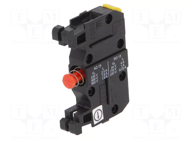 SPAMEL Bloques de Contactos ST22 NC para Placa Frontal 22mm