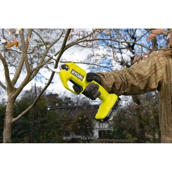 RYOBI Podadora Inalámbrica ONE+ 18V SK5 25mm Hojas Japonesas Acero Carbono Cromo