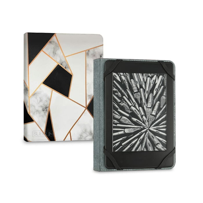 Subblim Clever Ebook Case 6 pulgadas Mármol Negro
