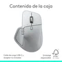 Logitech MX Master 4 for Mac Blanco Plateado