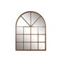 DKD Home Decor Espejo Neoclásico de Abeto y Cristal Natural con Marco Efecto Ventana 186x150x3.5 cm