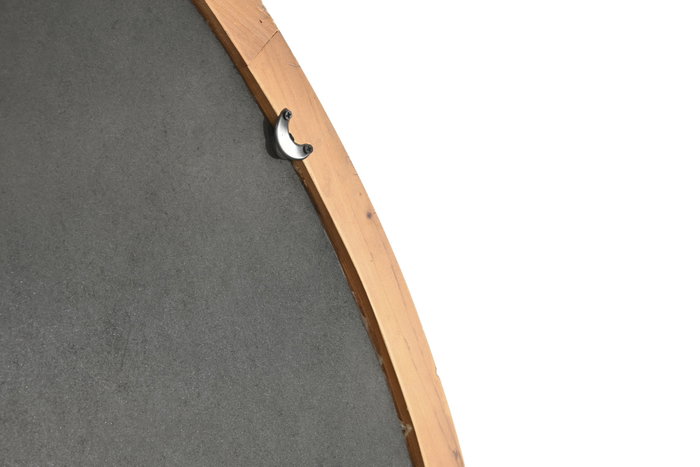 DKD Home Decor Espejo Neoclásico de Abeto y Cristal Natural con Marco Efecto Ventana 186x150x3.5 cm