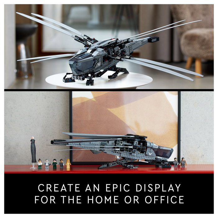 Lego Dune Atreides Royal Ornithopter 10327 Set Coleccionable para Adultos, Idea de Regalo para Mujeres, Hombres y Amantes del Cine