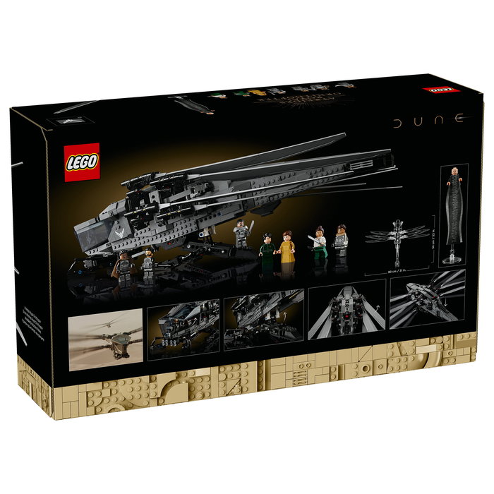 Lego Dune Atreides Royal Ornithopter 10327 Set Coleccionable para Adultos, Idea de Regalo para Mujeres, Hombres y Amantes del Cine