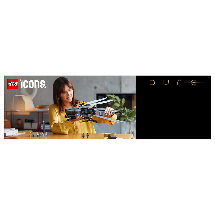 Lego Dune Atreides Royal Ornithopter 10327 Set Coleccionable para Adultos, Idea de Regalo para Mujeres, Hombres y Amantes del Cine