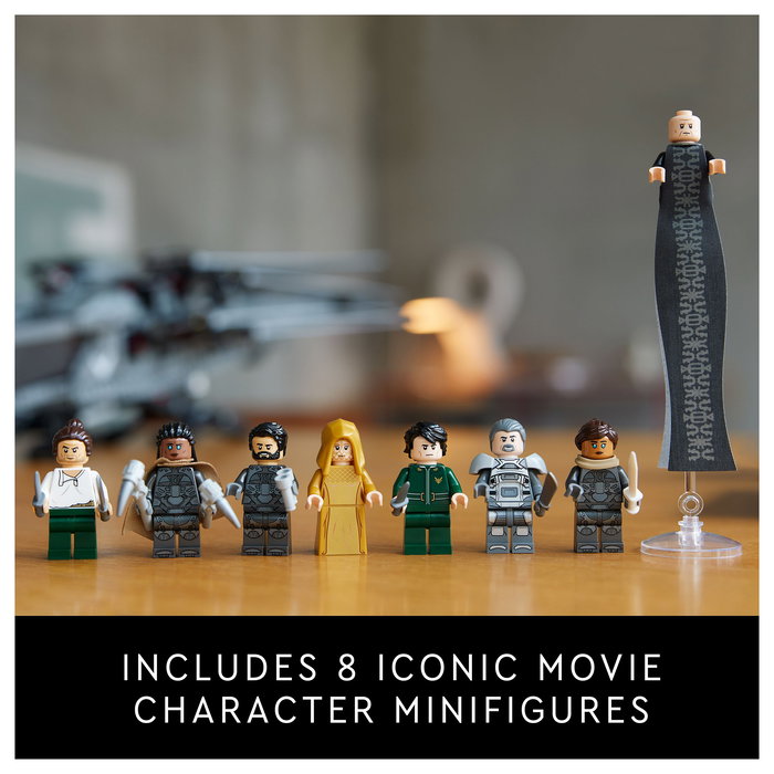 Lego Dune Atreides Royal Ornithopter 10327 Set Coleccionable para Adultos, Idea de Regalo para Mujeres, Hombres y Amantes del Cine