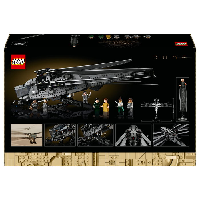 Lego Dune Atreides Royal Ornithopter 10327 Set Coleccionable para Adultos, Idea de Regalo para Mujeres, Hombres y Amantes del Cine