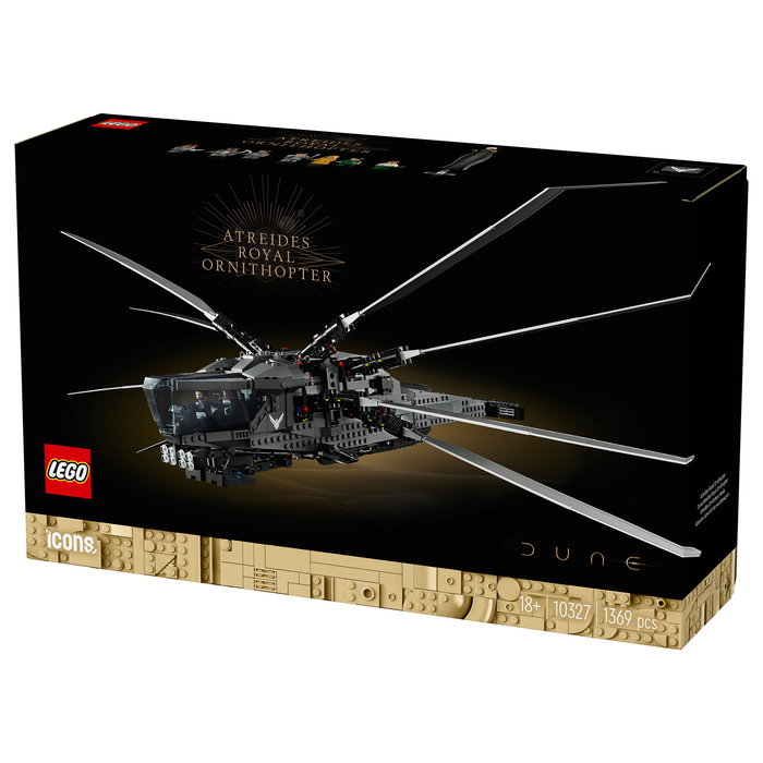 Lego Dune Atreides Royal Ornithopter 10327 Set Coleccionable para Adultos, Idea de Regalo para Mujeres, Hombres y Amantes del Cine