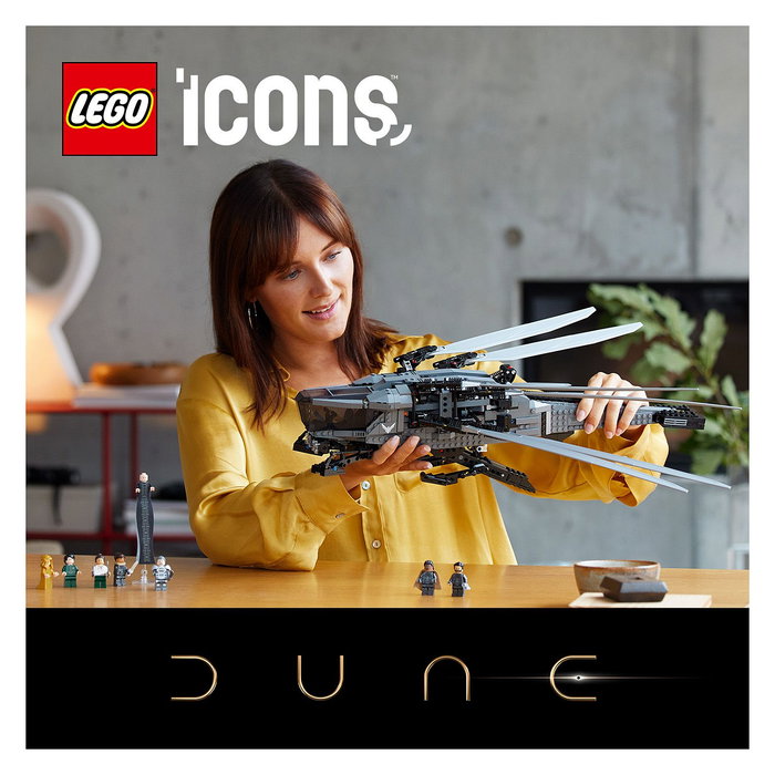 Lego Dune Atreides Royal Ornithopter 10327 Set Coleccionable para Adultos, Idea de Regalo para Mujeres, Hombres y Amantes del Cine
