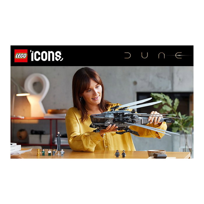 Lego Dune Atreides Royal Ornithopter 10327 Set Coleccionable para Adultos, Idea de Regalo para Mujeres, Hombres y Amantes del Cine