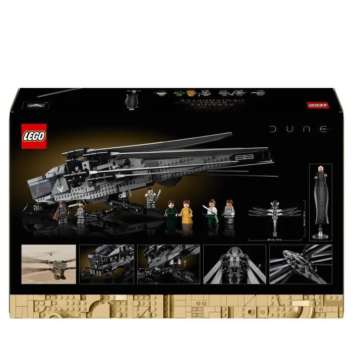 Lego Dune Atreides Royal Ornithopter 10327 Set Coleccionable para Adultos, Idea de Regalo para Mujeres, Hombres y Amantes del Cine
