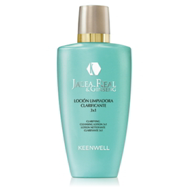 Keenwell Loción Limpiadora Clarificante 3x1: Limpia, Hidrata y Exfolia para Piel Estresada y Asfixiada