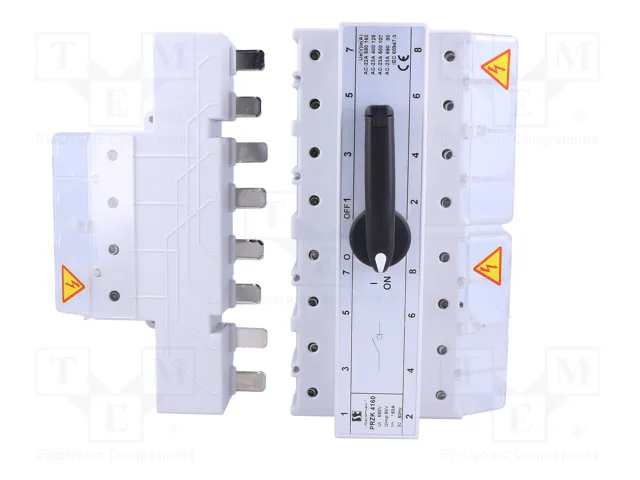 SPAMEL Interruptor Generador de Red 125A 3 Posiciones I-0-II