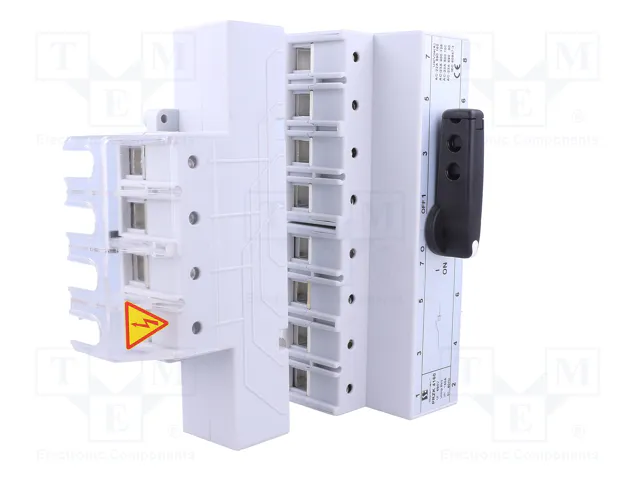 SPAMEL Interruptor Generador de Red 125A 3 Posiciones I-0-II
