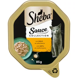 Sheba Salsa para Gatos Colección Pollo - 22 Sobres de 85 g (22x85g)