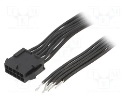 ESPE Cable de alimentación Micro-Fit 3.0 con 10 pines, 0,2m