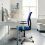 PIQUERAS Y CRESPO Silla de oficina Motilla con mecanismo Sincro/Traslack, Morado y Negro