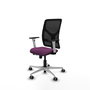 PIQUERAS Y CRESPO Silla de oficina Motilla con mecanismo Sincro/Traslack, Morado y Negro