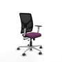 PIQUERAS Y CRESPO Silla de oficina Motilla con mecanismo Sincro/Traslack, Morado y Negro