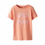 Camiseta de Manga Corta Infantil Name It Nkfvanaya Noos