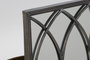 DKD Home Decor Espejo Moderno Negro Metal Espejo 40 x 12 x 80 cm