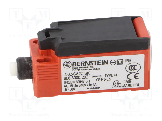 BERNSTEIN AG Interruptor de fin de carrera NC x2