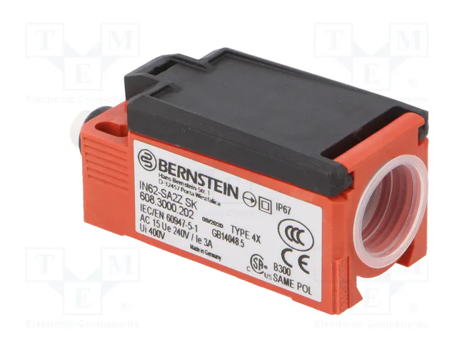 BERNSTEIN AG Interruptor de fin de carrera NC x2