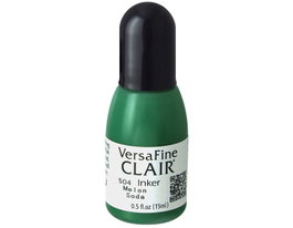 Tsukineko Tinta VERSAFINE CLAIR verde Melon Soda Bote de recarga 15ml