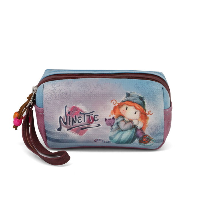 Forever Ninette Neceser Box Origin Multicolor con Doble Compartimento y Asa Extraible 10.5x18x7 cm Forever Ninette Neceser Box Origin Multicolor con Doble Compartimento y Asa Extraible 10.5x18x7 cm