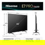 Hisense 65E77Q PRO Smart TV 164cm 65" 4K QLED