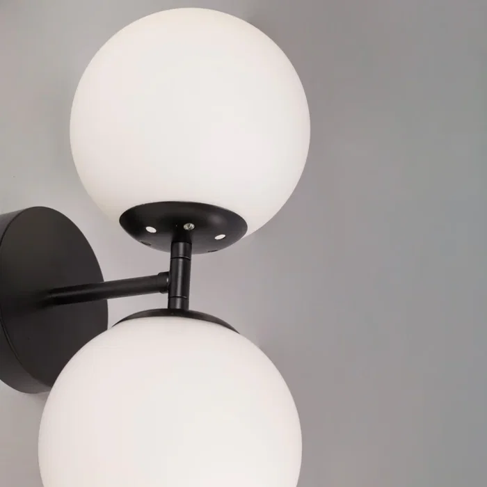 Aplique de Pared LED para Bombilla E27 As Sib SKD-W1019 - Diseño Único y Elegante con Toque Retro para Interiores