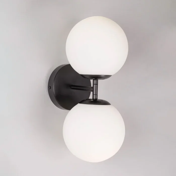 Aplique de Pared LED para Bombilla E27 As Sib SKD-W1019 - Diseño Único y Elegante con Toque Retro para Interiores