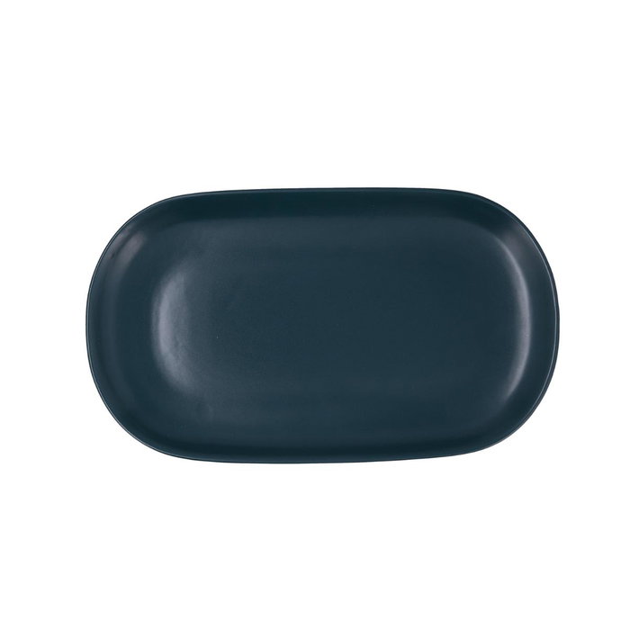 Fuente Oval Cerámica Illusion Bidasoa 31x18 cm (6 Unidades)