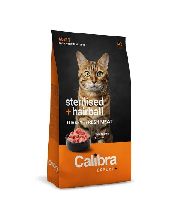 Calibra Cat Expert+ Adult Sterilised & Hairball 1.5kg Calibra Cat Expert+ Adult Sterilised & Hairball 1.5kg
