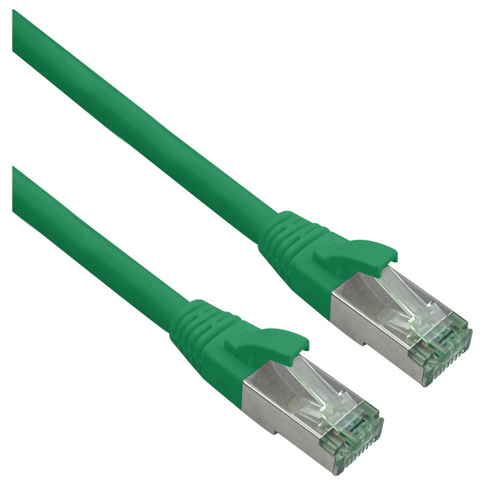 Helos Cable de parcheo Cat.7 Superflex 2m Verde RJ-45 Helos Cable de parcheo Cat.7 Superflex 2m Verde RJ-45